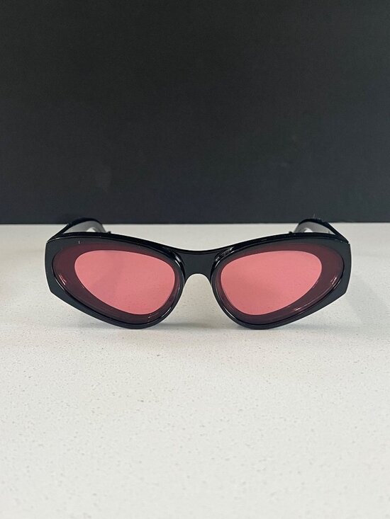 LOEWE Paula\'s Ibiza Signature cat-eye PINK LENSES sunglasses main image 4